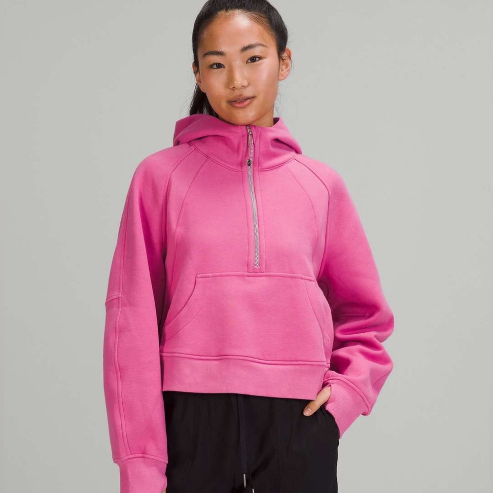lululemon pink quarter zip!